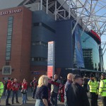 Champions' League 2013/14 Quarter-Final 1st Leg v Manchester United, Old Trafford, Manchester